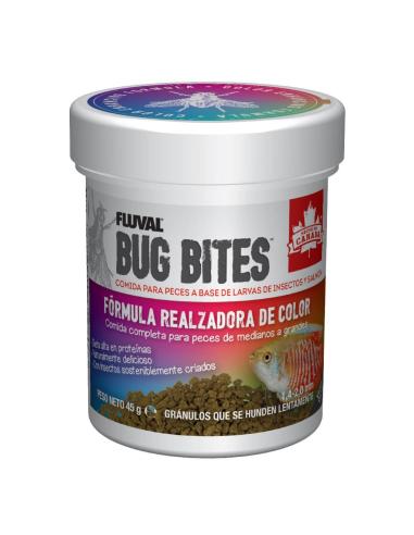 Fluval Bug Bites Gránulos Formula Realzador Color - Imagen 2