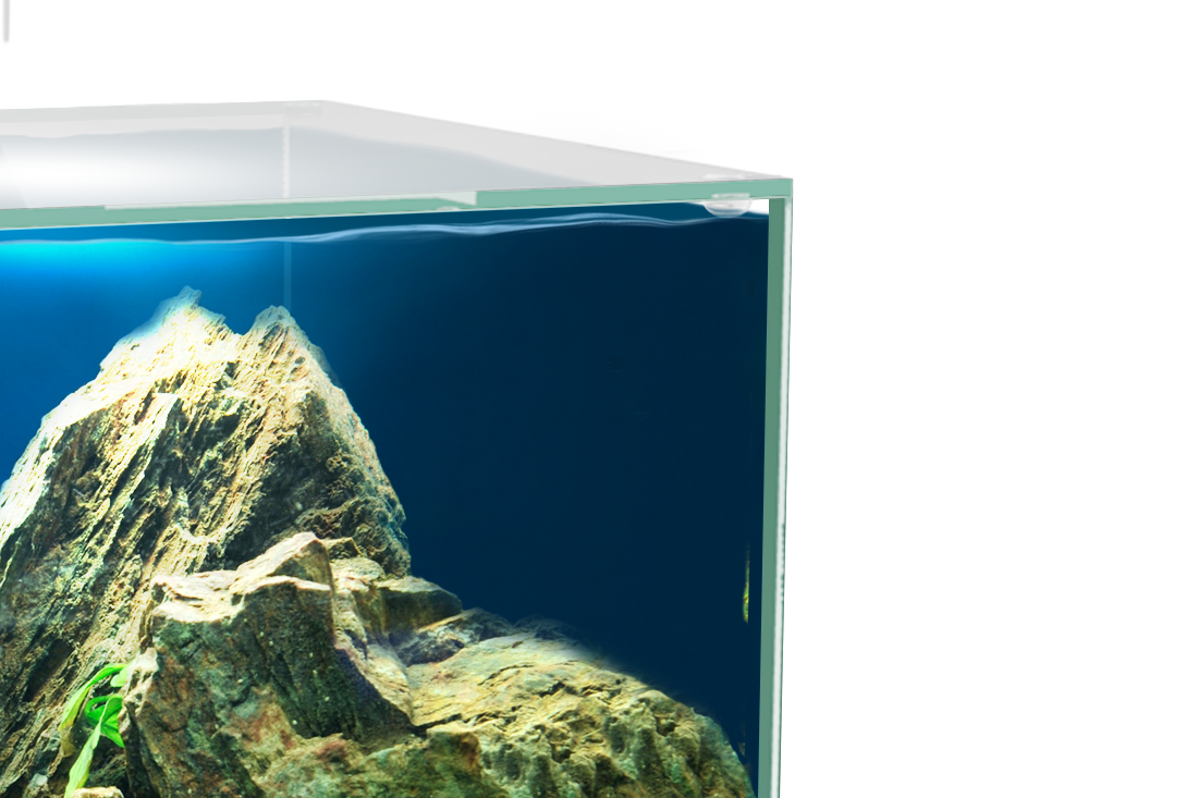 Terminación acuario Cube Aqua de Ciano