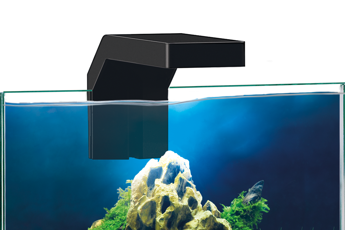 Iluminación superior Cube Aqua Ciano